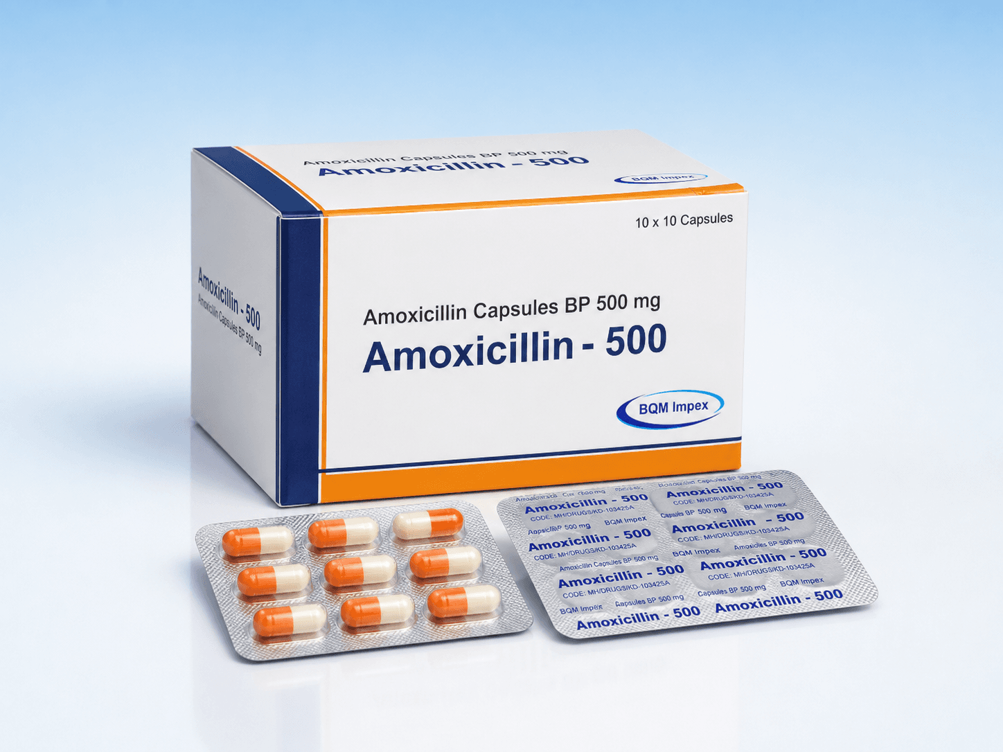 Amoxicillin-500 — Amoxicillin Capsules BP