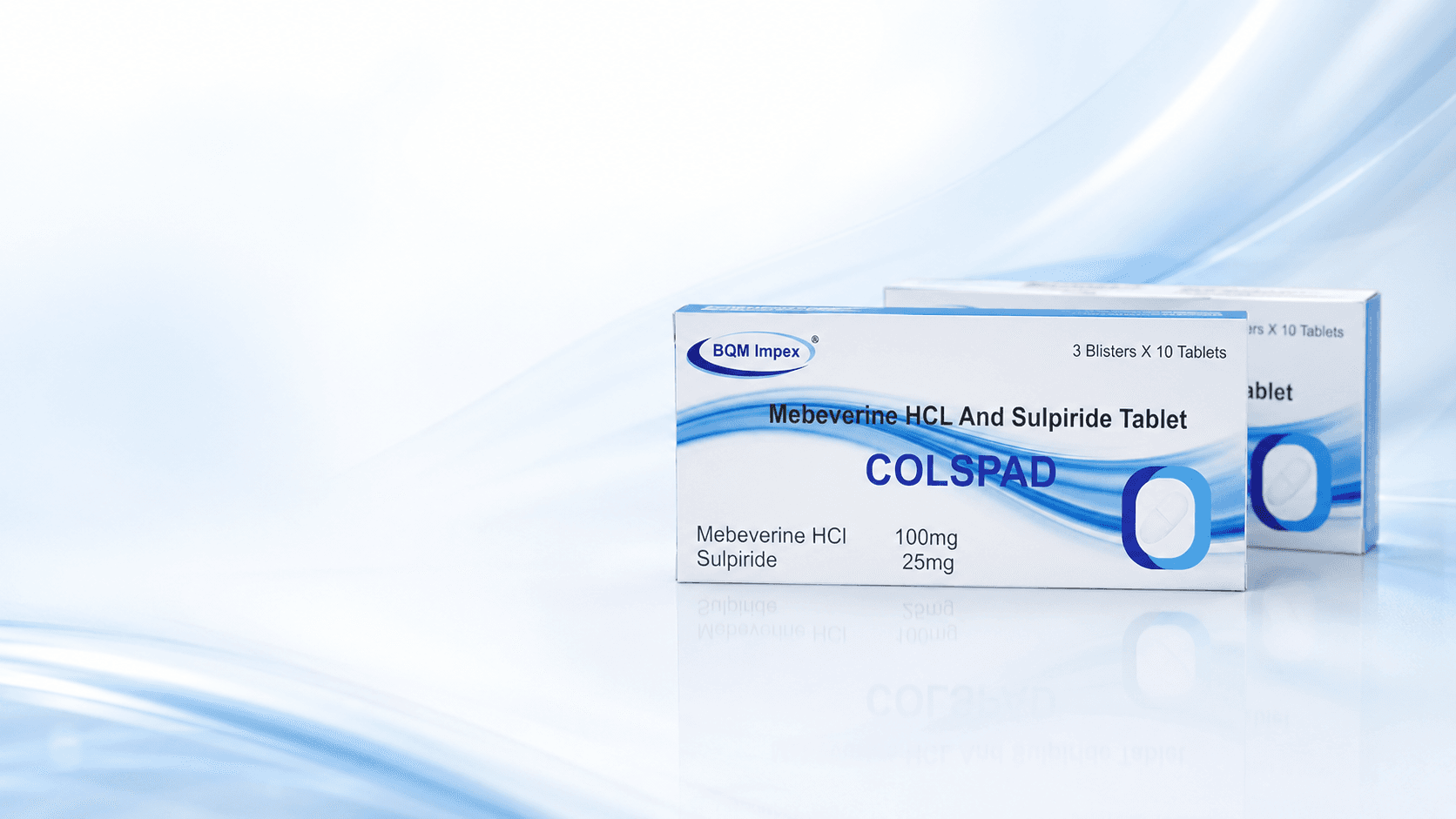 Colspad — Mebeverine HCl & Sulpiride Tablets